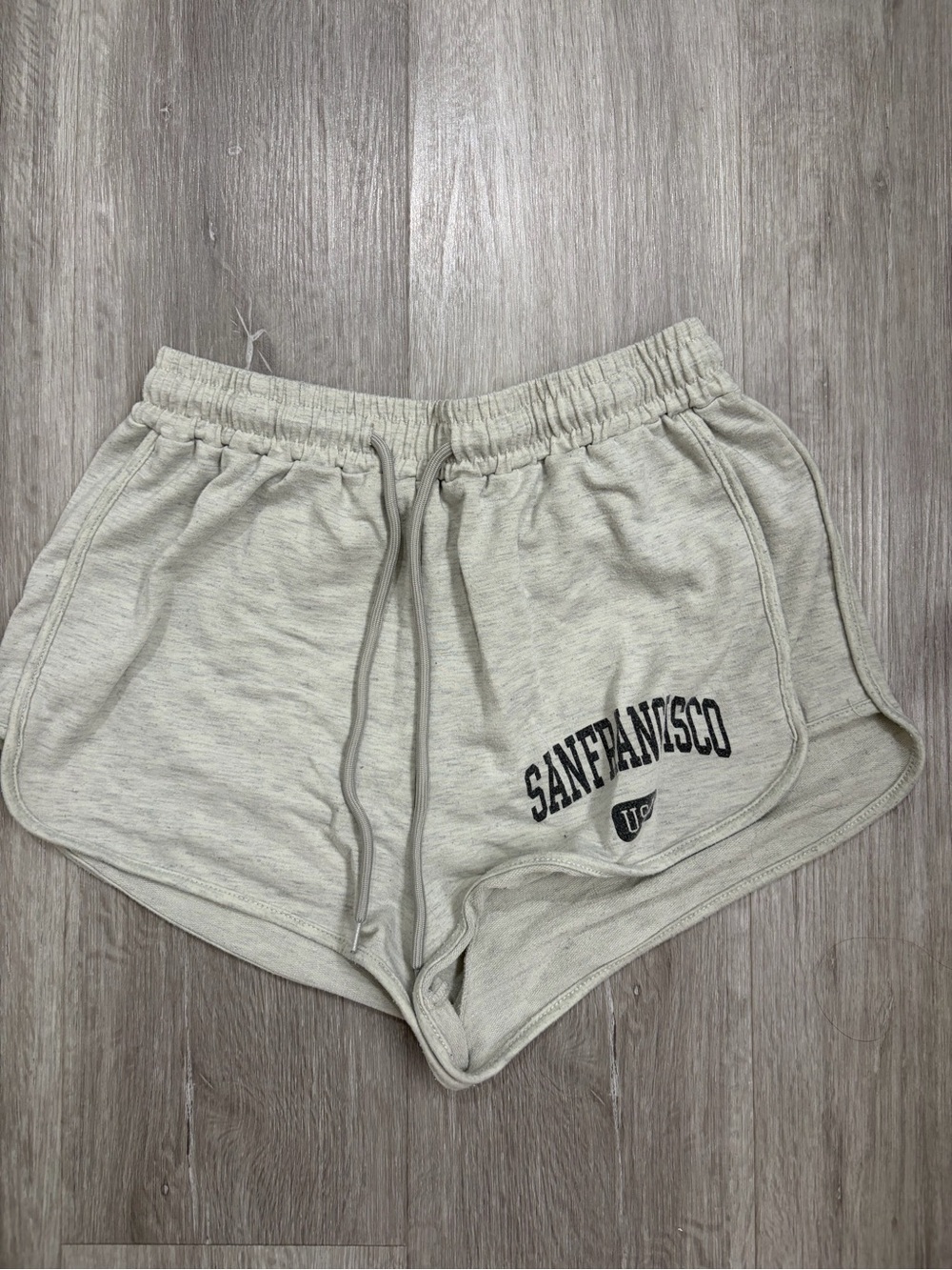 San Francisco Cream Drawstring Women’s Shorts